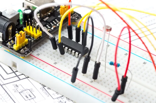 Breadboard — Stock Photo, Image