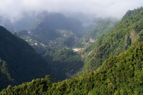 Pohled Pohledu Balcoes Levada Dos Balcoes Ostrově Madeira Portugalsko — Stock fotografie