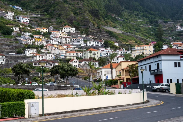 Madeira Portugal Juli 2021 Utsikten Över Staden Porto Moniz — Stockfoto