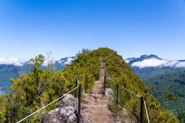 Incrível Beleza Natural Ilha Madeira Famosa Por Fazer Caminhadas Nas — Fotografia de Stock