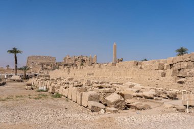 Karnak Tapınağı Kompleksi, yaygın olarak Karnak olarak bilinen, Mısır 'daki çürümüş tapınaklar, şapeller, sütunlar ve diğer binaların geniş bir karışımından oluşur..