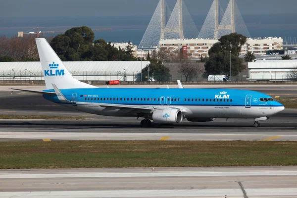 KLM Boeing 737-800 — Stock Photo, Image