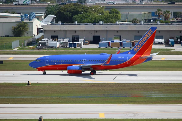 Southwest Boeing 737 — Stock Photo, Image