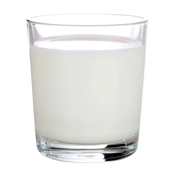 Melk in een glas — Stockfoto