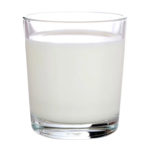 Milch im Glas — Stockfoto