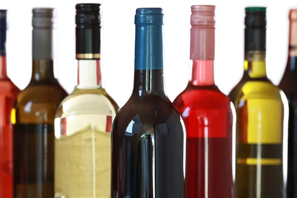 Weinflaschen — Stockfoto