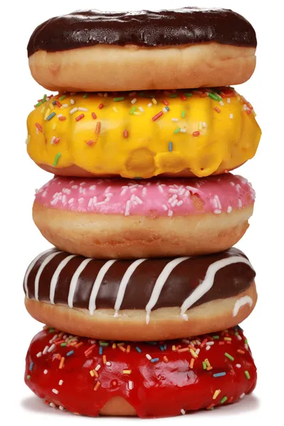 birçok renkli donut topluluğu