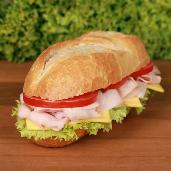 Ham Sandwich — Stock Photo, Image