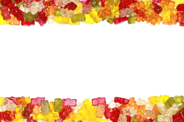 Gummy Bears Frame — Stock Photo, Image