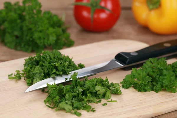 Chopped parsley — Stock Photo, Image