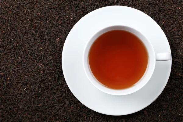 Siyah çay — Stok fotoğraf