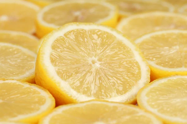 Sliced lemons — Stock fotografie