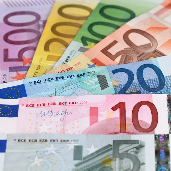 Euro notes — Stock Photo, Image