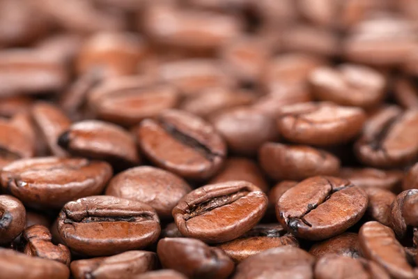 咖啡豆与副本空间 — 图库照片