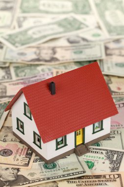 bir gayrimenkul finansmanı için sembolik resim