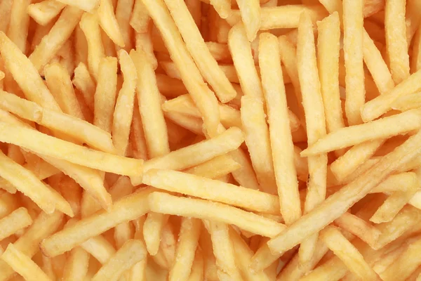 French fries background — Stock Photo, Image