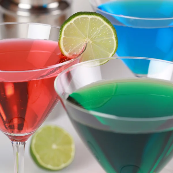 Colorful Cocktails — Stock Photo, Image