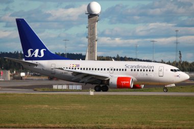 SAS İskandinav Havayolları boeing 737-600