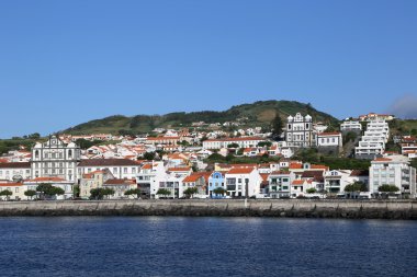 horta faial-azores Portekiz Panoraması