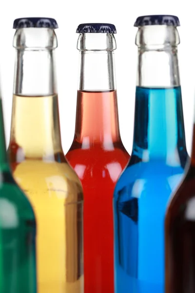 Colorful drinks with soda — Stock Photo, Image