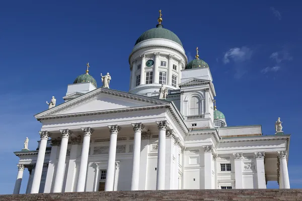 Witte kerk in helsinki finland — Stockfoto