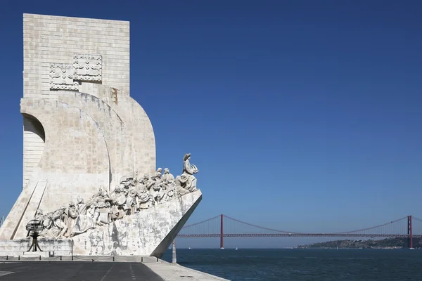 Monumento aos descobridores em Lisboa Portugal — Fotografia de Stock