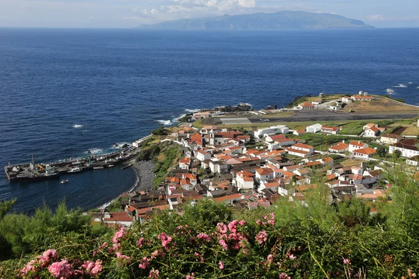 Isla de Corvo en el Océano Atlántico Azores Portugal —  Fotos de Stock