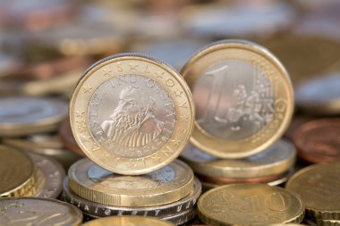 één euro munt uit Slovenië