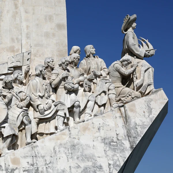 Monumento a los descubridores en Lisboa Portugal — Foto de Stock