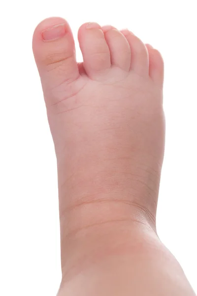 Fuß und Bein eines Babys — Stockfoto