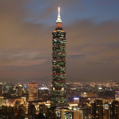Tayvan Taipei 101 gökdelen
