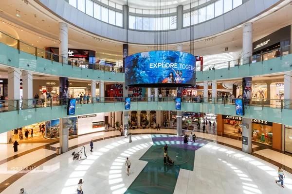 Dubai Forente Arabiske Emirater Mai 2021 Dubai Mall Luxury Shopping – stockfoto