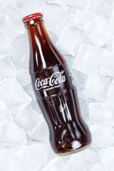 Stuttgart Németország 2021 Augusztus Coca Cola Coca Cola Palack Limonádé — Stock Fotó
