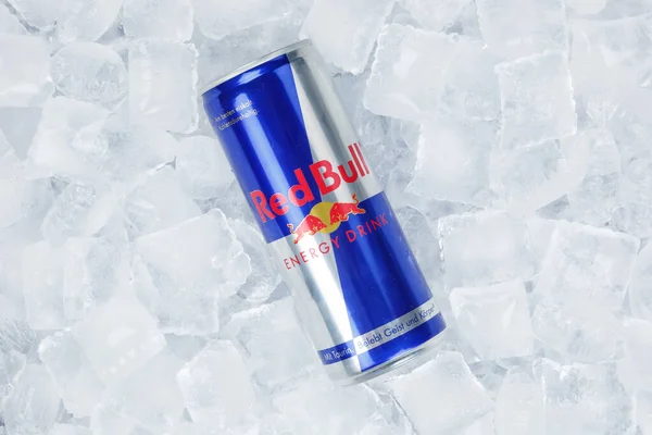 Stuttgart Németország 2021 Augusztus Red Bull Energy Drink Limonádé Üdítőital — Stock Fotó
