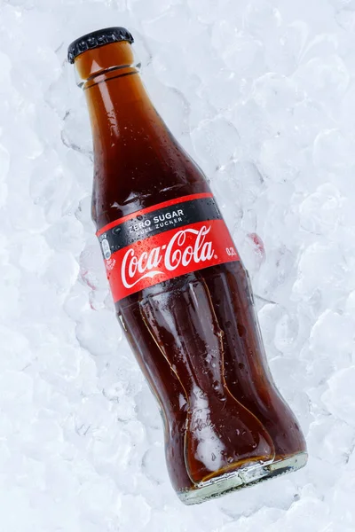 Στουτγάρδη Γερμανία Ιανουάριος 2021 Coca Cola Coca Cola Coke Zero — Φωτογραφία Αρχείου