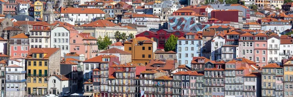 Porto Portugal Old City Buildings World Heritage Travels Panorama — стокове фото