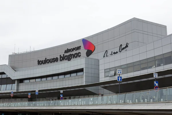 Tolosa Francia Settembre 2021 Terminal Dell Aeroporto Tolosa Blagnac Tls — Foto Stock