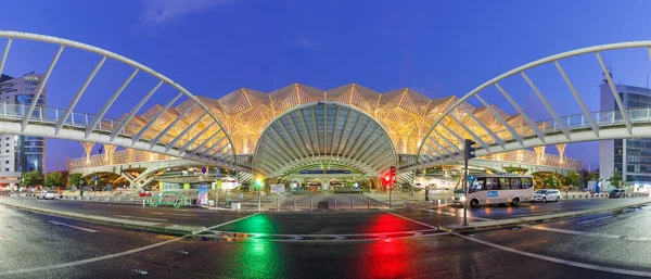 Lisbon Portugal September 2021 Lisbon Lisboa Oriente Railway Station Modern — Stock Photo, Image