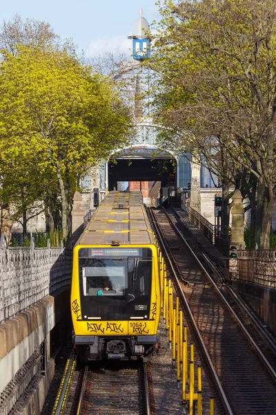 Berlijn Duitsland April 2021 Metro Bahn Ondergrondse Trein Type Nollendorfplatz — Stockfoto