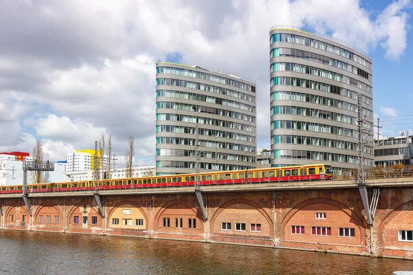 Berlin Almanya Nisan 2021 Deutsche Bahn Bölgesel Treni Berlin Almanya — Stok fotoğraf