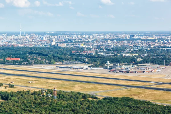 Berlin Німеччина Серпня 2020 Berlin Tegel Txl Airport Terminal Air — стокове фото