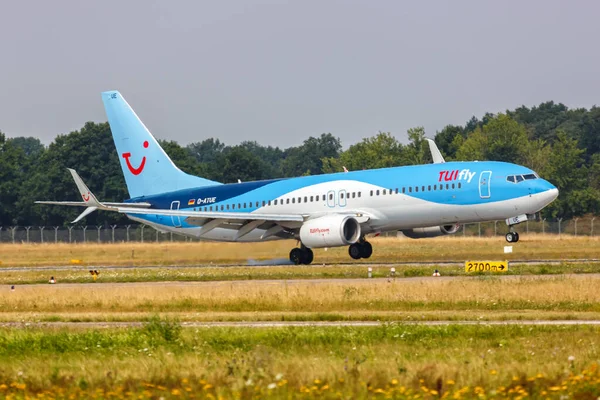 Hanover Germany August 2020 Tuifly Boeing 737 800 Airplane Aircraft — Stock Photo, Image