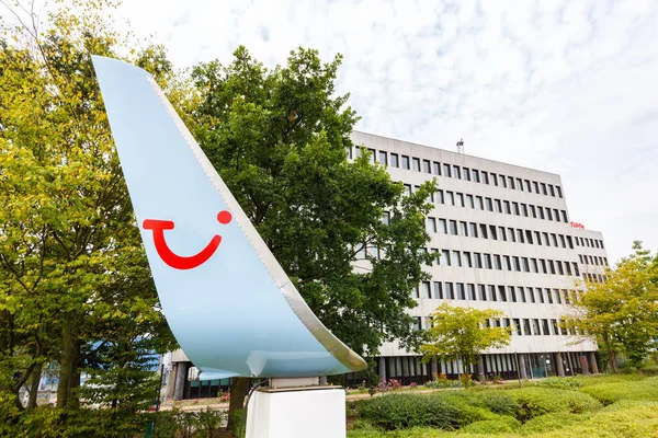 Hanovre Allemagne Août 2020 Siège Social Tuifly Aéroport Hanovre Hanovre — Photo