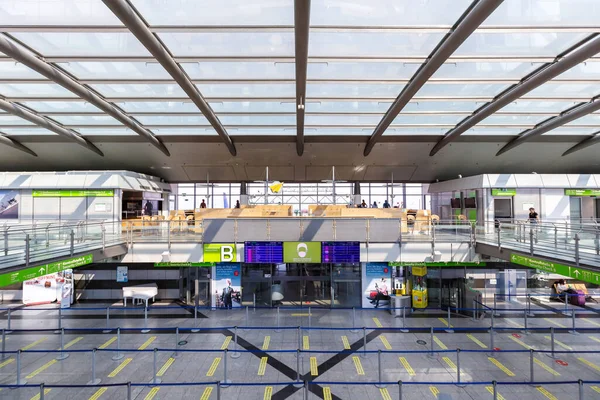 Dortmund Alemanha Agosto 2020 Edifício Terminal Aeroporto Dortmund Alemanha — Fotografia de Stock