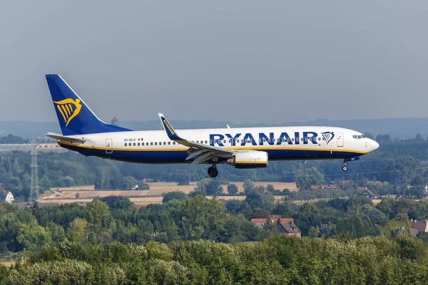 Dortmund Alemania Agosto 2020 Ryanair Boeing 737 800 Avión Aeropuerto —  Fotos de Stock