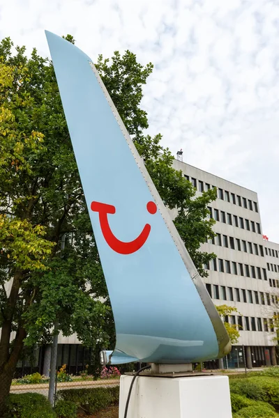 ドイツのハノーバー 2020年8月9日ドイツのハノーバー空港に本社を置くTuifly本社 — ストック写真