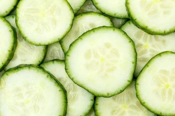 Komkommer Komkommers Achtergrond Groente Groenten Van Boven Vers — Stockfoto