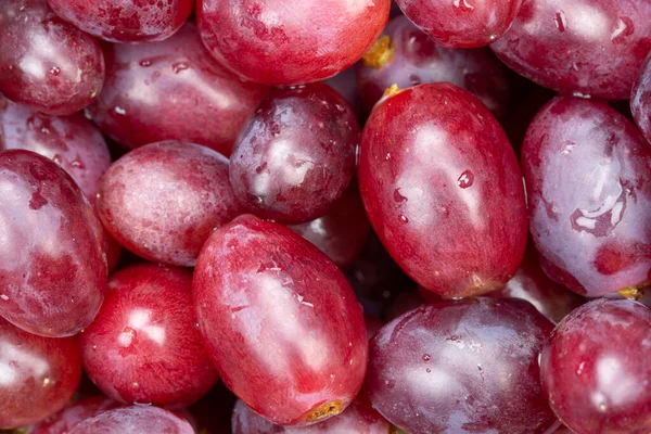 Red Grapes Grape Fruits Fruit Background Fresh — Stock Photo, Image