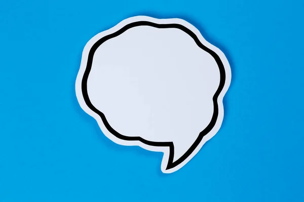 Speech Bubble Copyspace Copy Space Communication Concept Talking Speaking — Stock Photo, Image