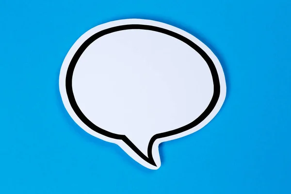 Speech Bubble Copyspace Copy Space Communication Concept Talking Speaking — Stock Photo, Image